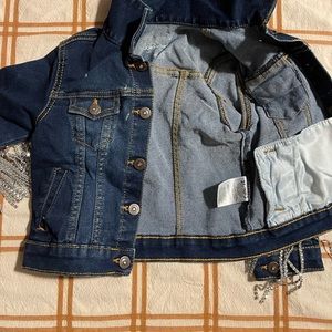 Fringe Denim Jacket